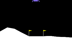 LunarLander-v3 landing