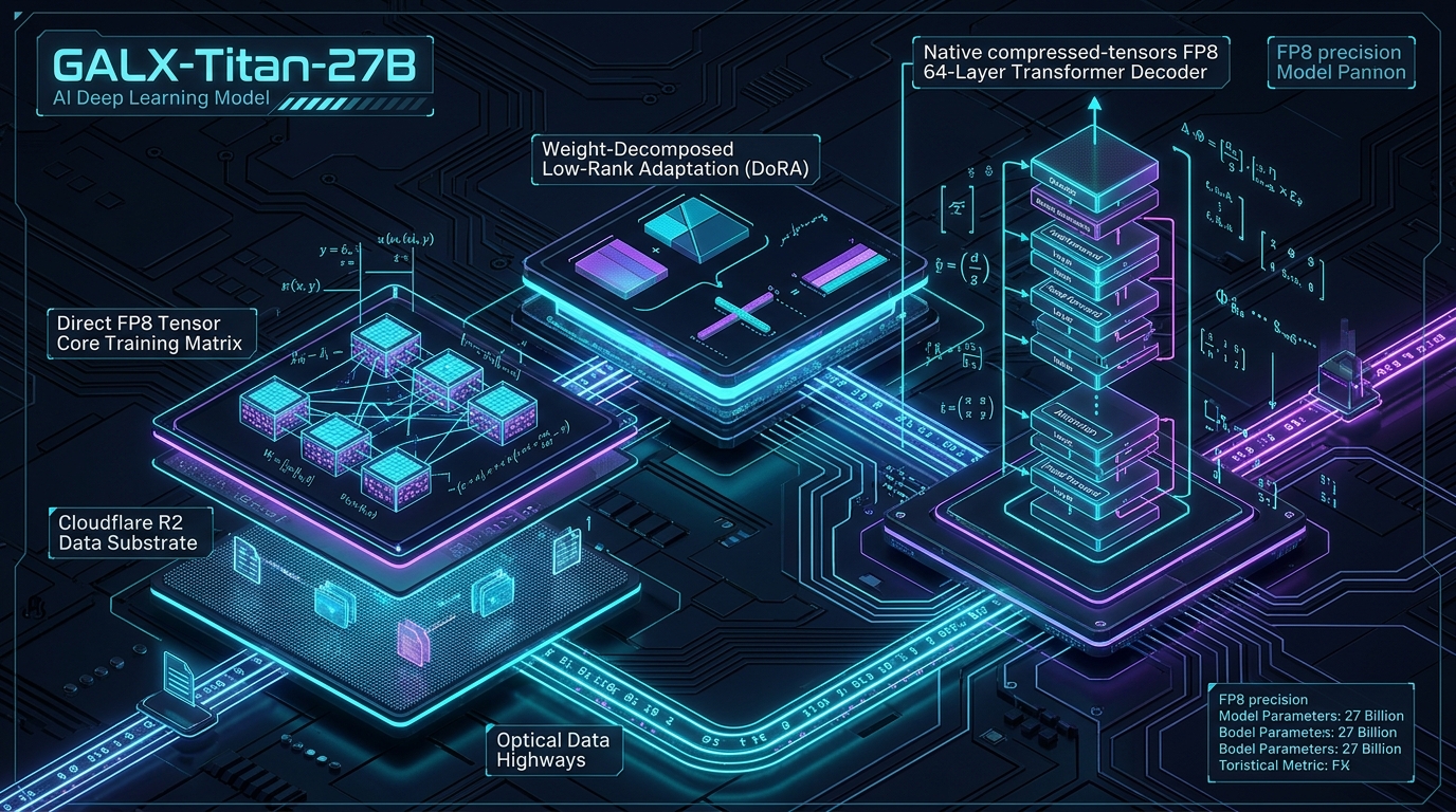 GALX-Titan-27B Architecture Blueprint