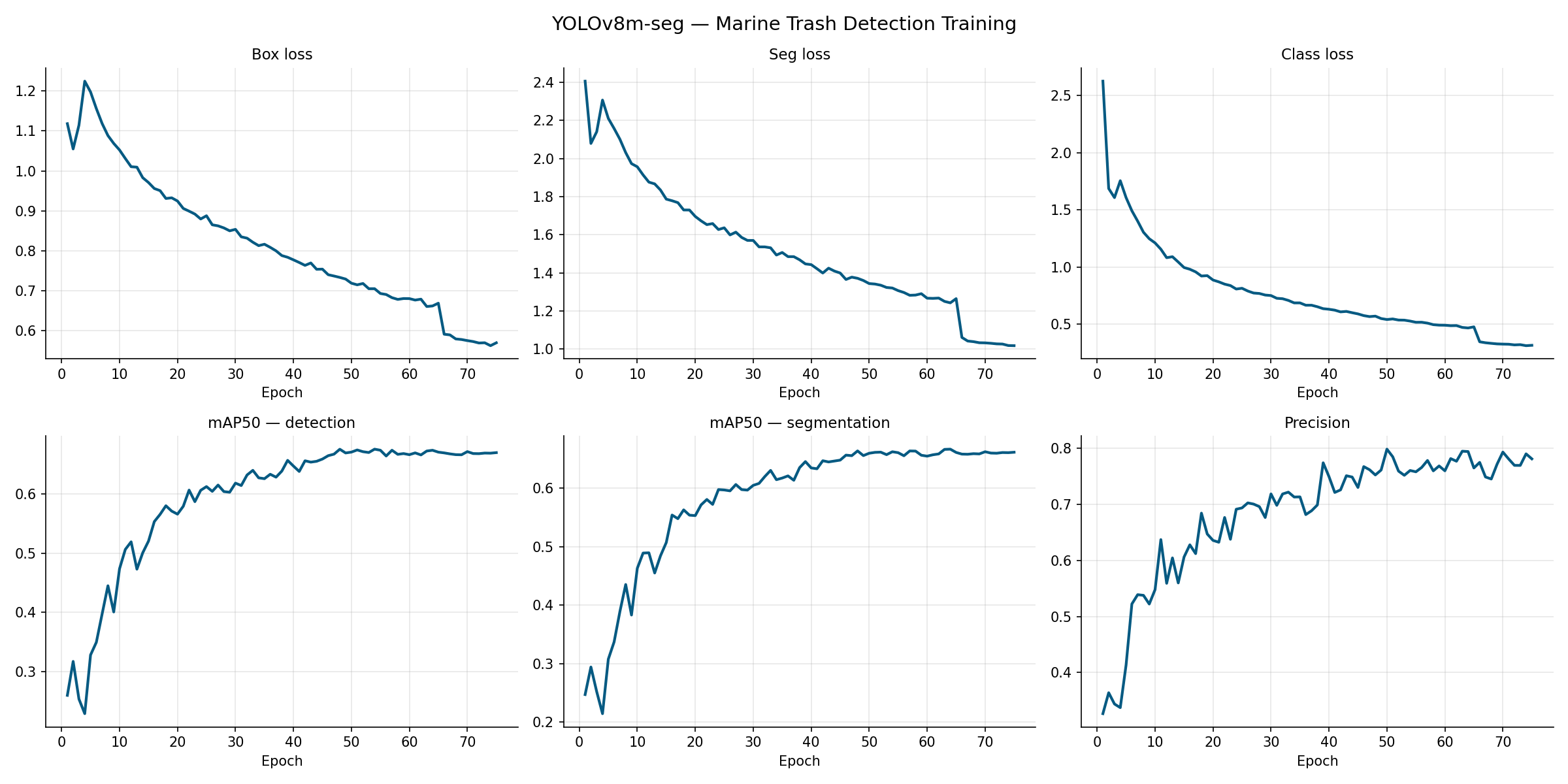 Training curves