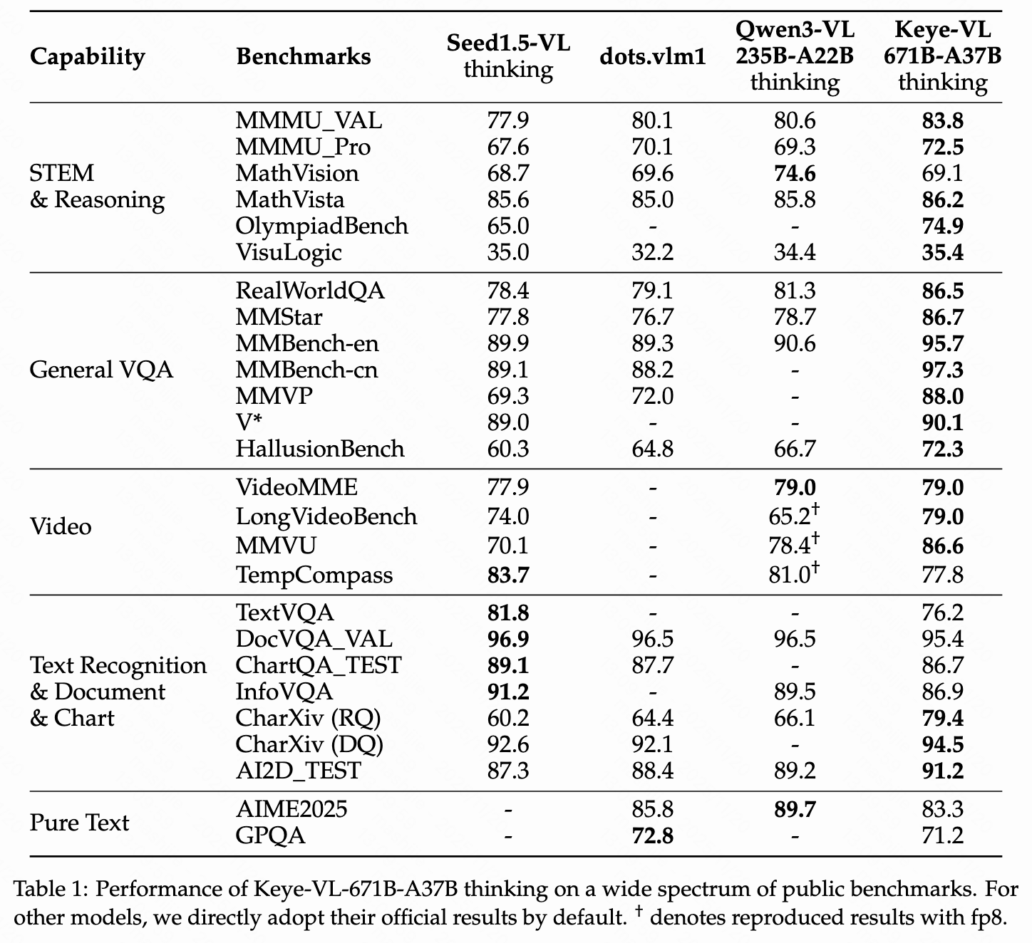 Performance on Public Benchmarks