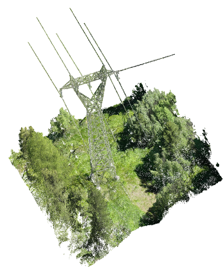 Raw 3D point cloud