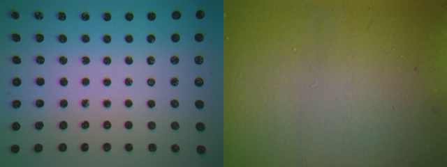 training sensor vs our sensor