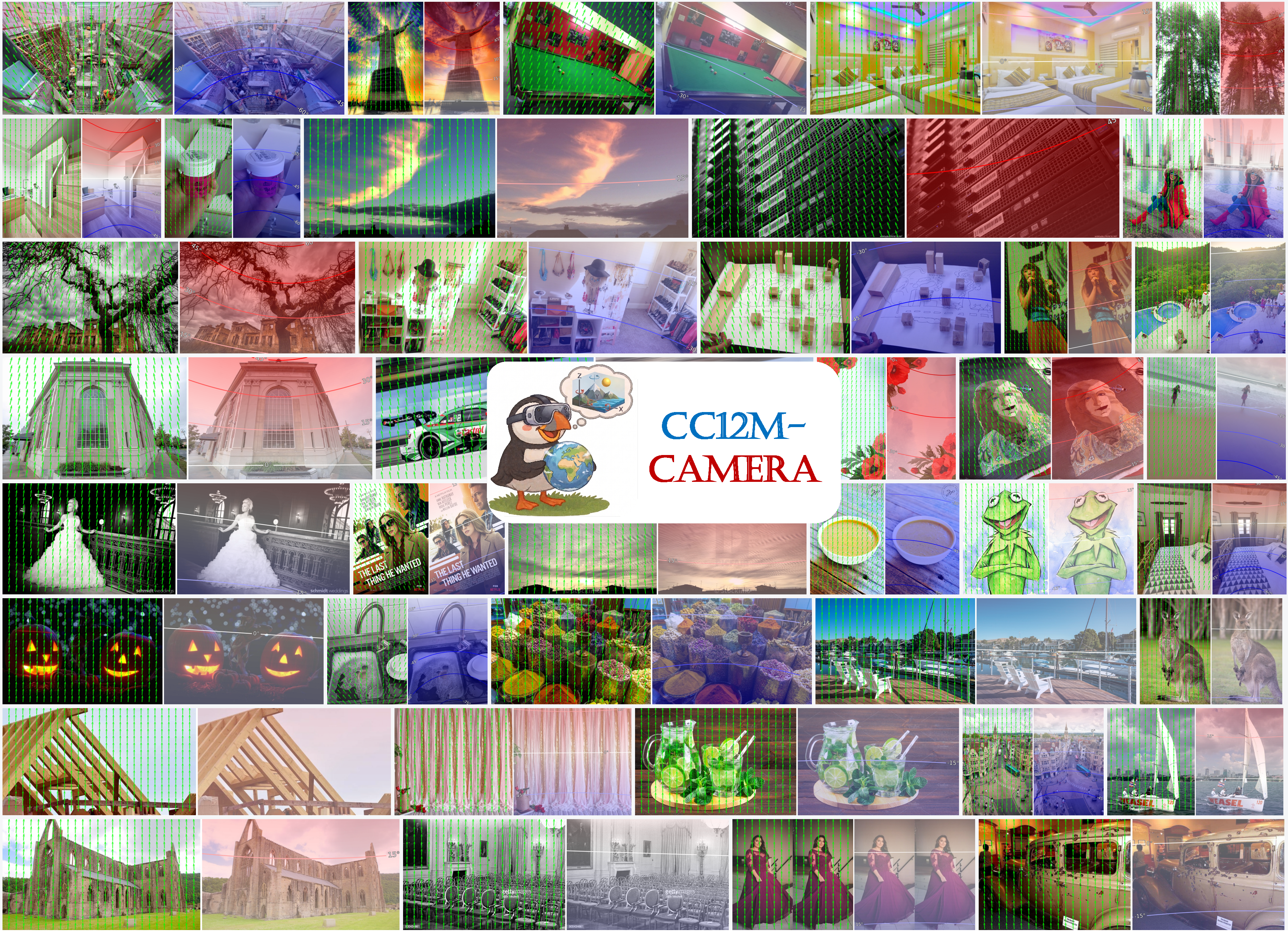 camera map collage