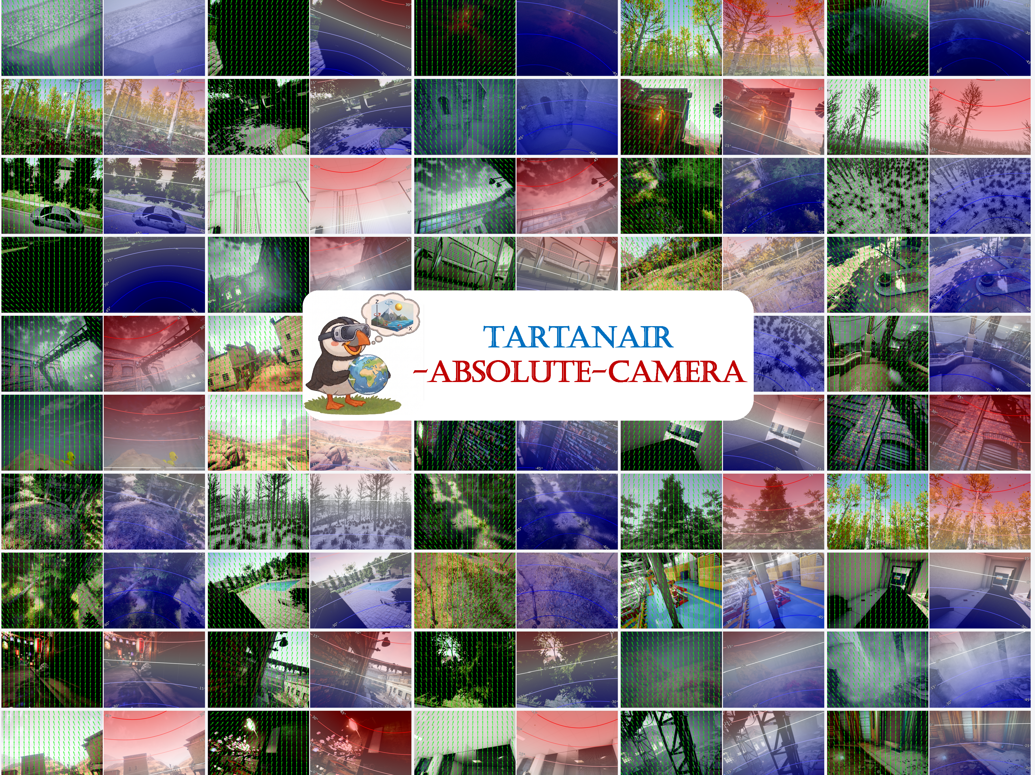 camera map collage