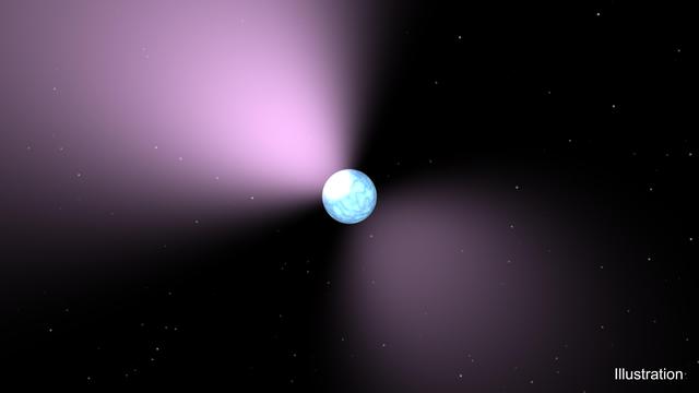 Pulsar artist concept — NICER's primary science target