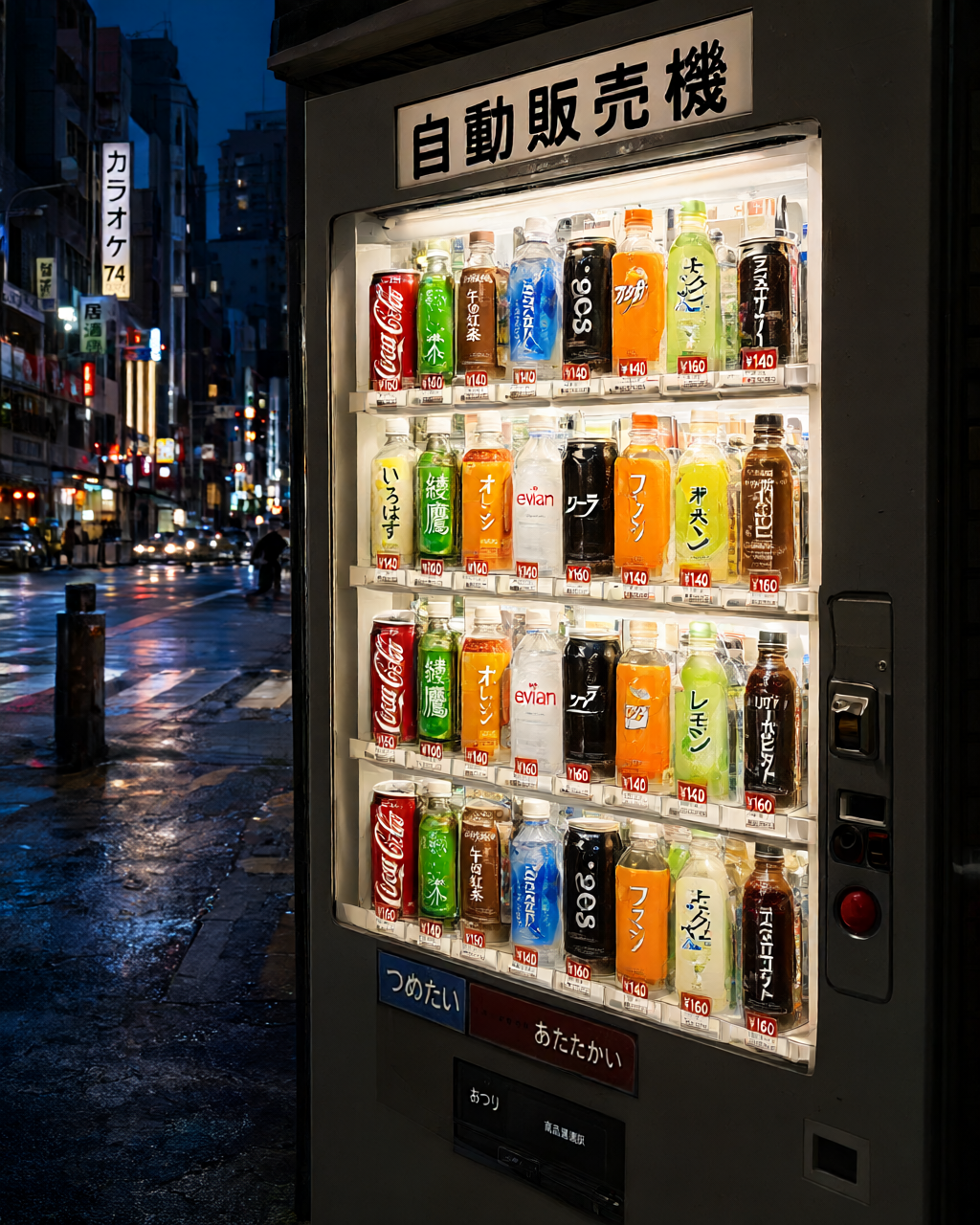 Nighttime vending machine โ rewriter prompt, cfg 1.0โ3.0 schedule handoff, T3